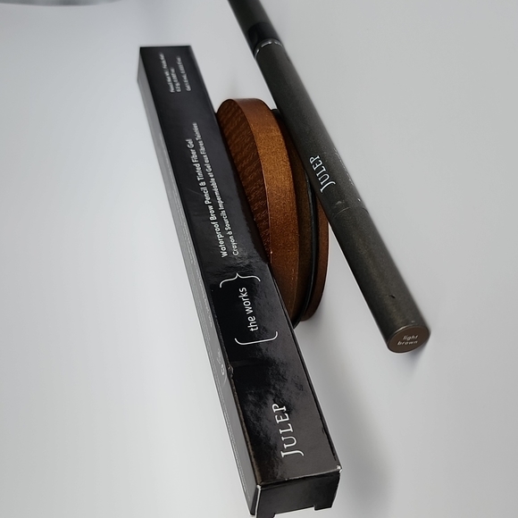 Julep The Works Waterproof Brow Pencil & Tinted Fiber Gel - Light Brown - Picture 1 of 15